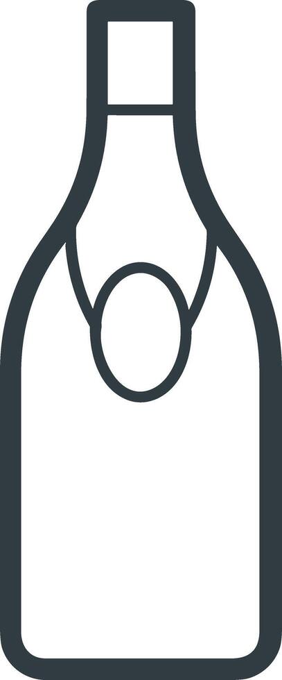 Bottle drink icon symbol image. Illustration of the drink water bottle glass design image vector