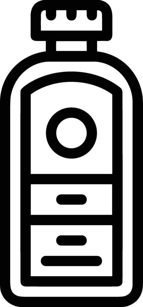 Bottle drink icon symbol image. Illustration of the drink water bottle glass design image vector