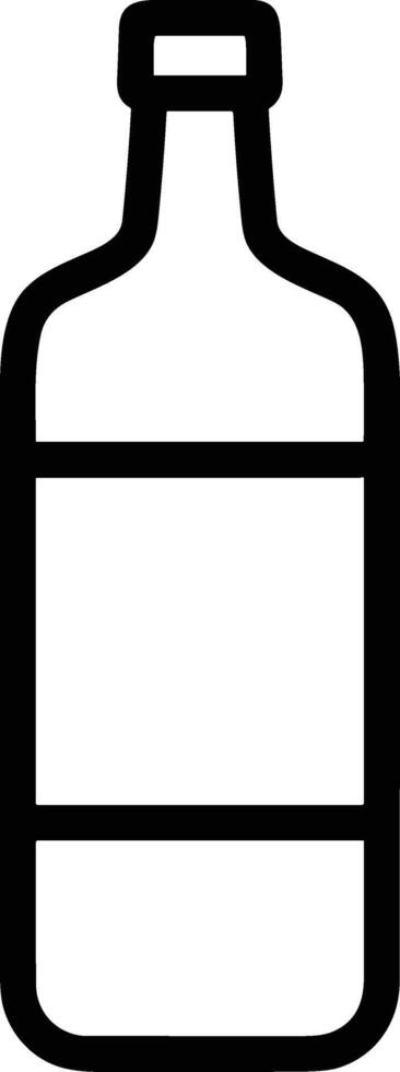 Bottle drink icon symbol image. Illustration of the drink water bottle glass design image vector