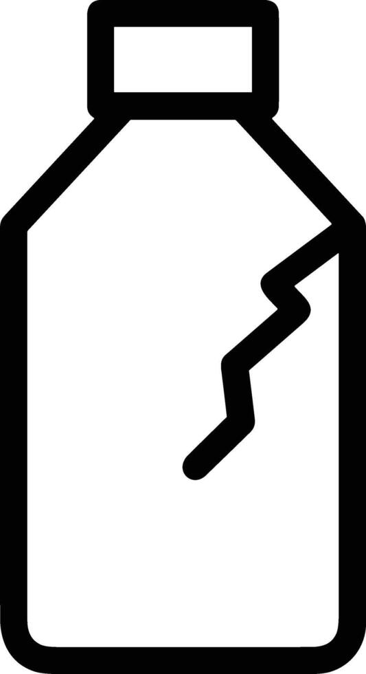Bottle drink icon symbol image. Illustration of the drink water bottle glass design image vector