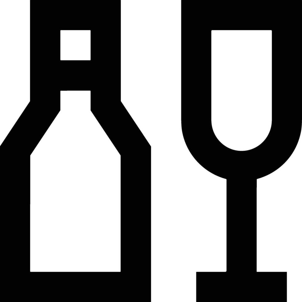 Bottle drink icon symbol image. Illustration of the drink water bottle glass design image vector