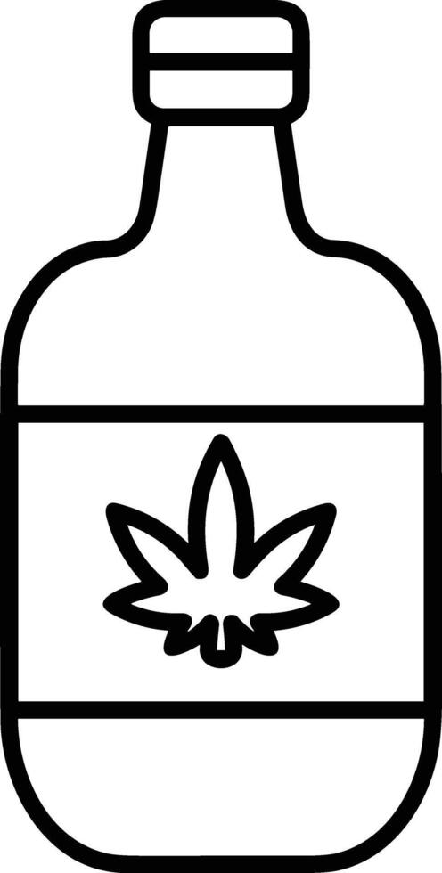 Bottle drink icon symbol image. Illustration of the drink water bottle glass design image vector