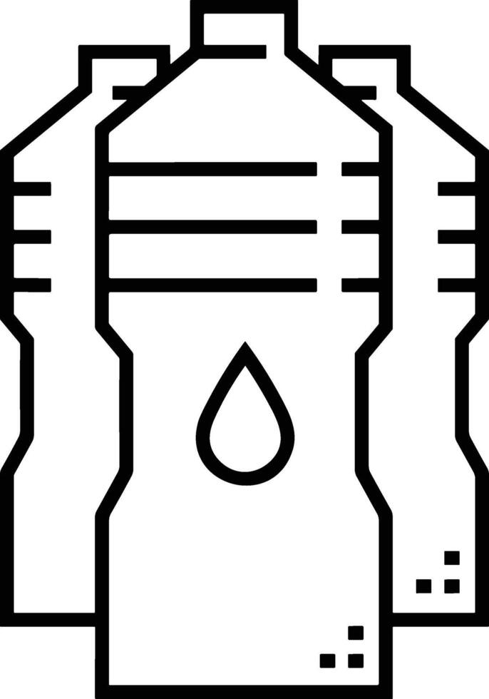 Bottle drink icon symbol image. Illustration of the drink water bottle glass design image vector