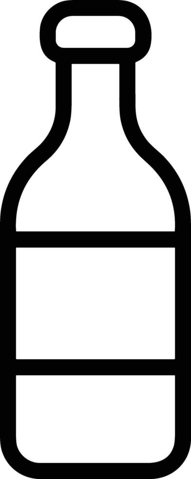 Bottle drink icon symbol image. Illustration of the drink water bottle glass design image vector