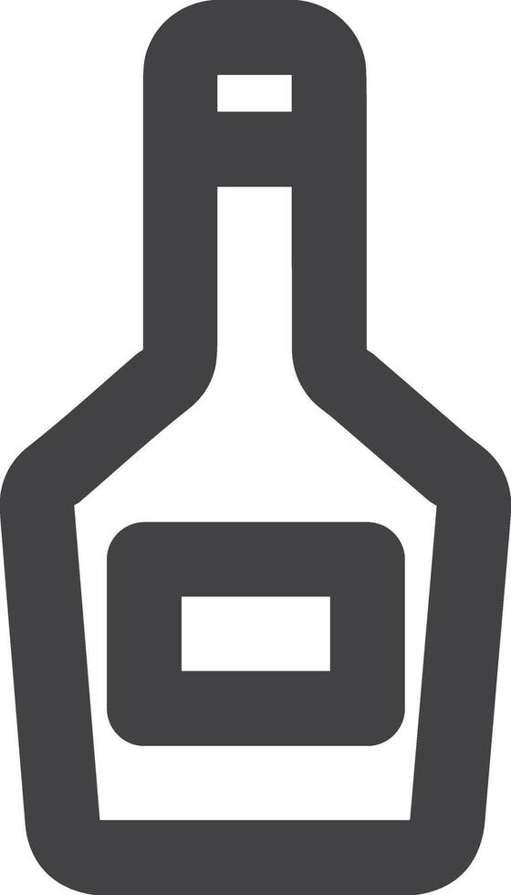 Bottle drink icon symbol image. Illustration of the drink water bottle glass design image vector