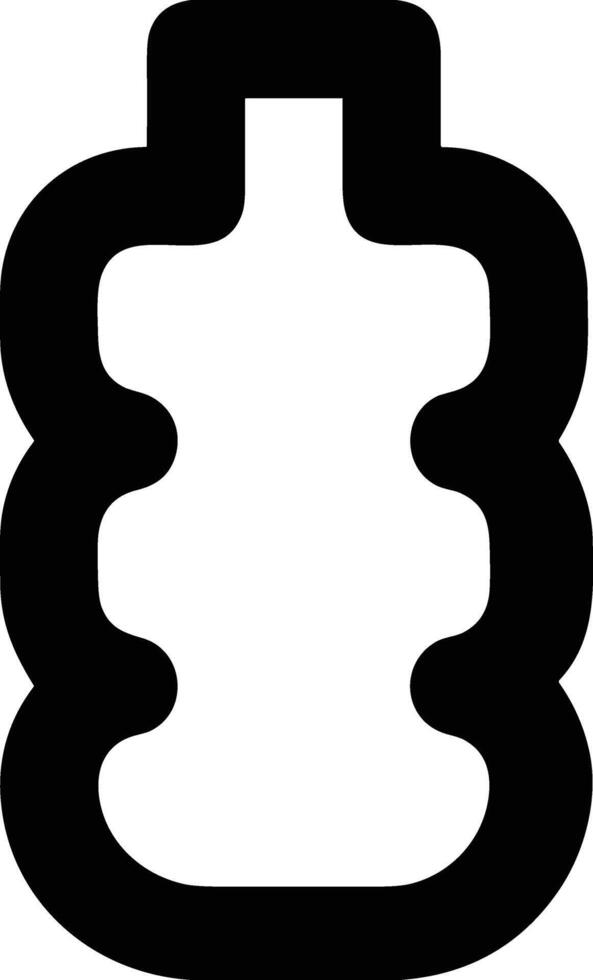 Bottle drink icon symbol image. Illustration of the drink water bottle glass design image vector