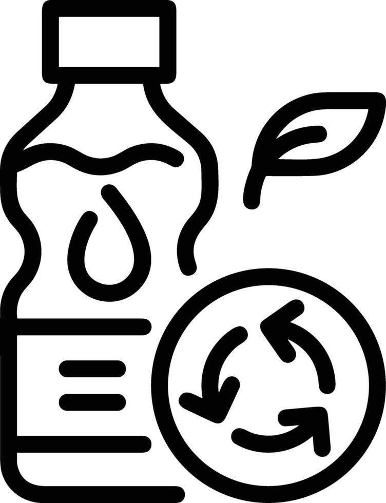 Bottle drink icon symbol image. Illustration of the drink water bottle glass design image vector