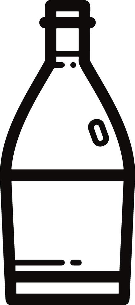 Bottle drink icon symbol image. Illustration of the drink water bottle glass design image vector