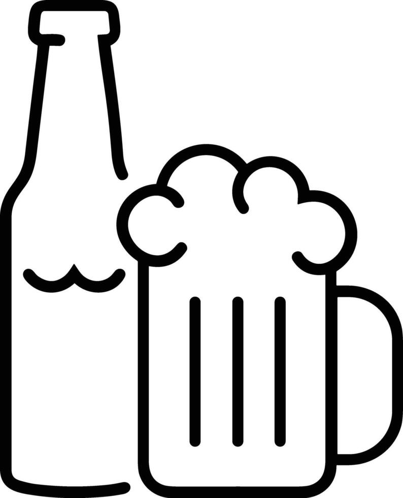 Bottle drink icon symbol image. Illustration of the drink water bottle glass design image vector