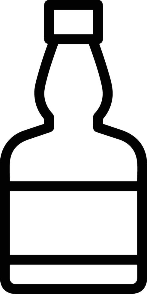 Bottle drink icon symbol image. Illustration of the drink water bottle glass design image vector