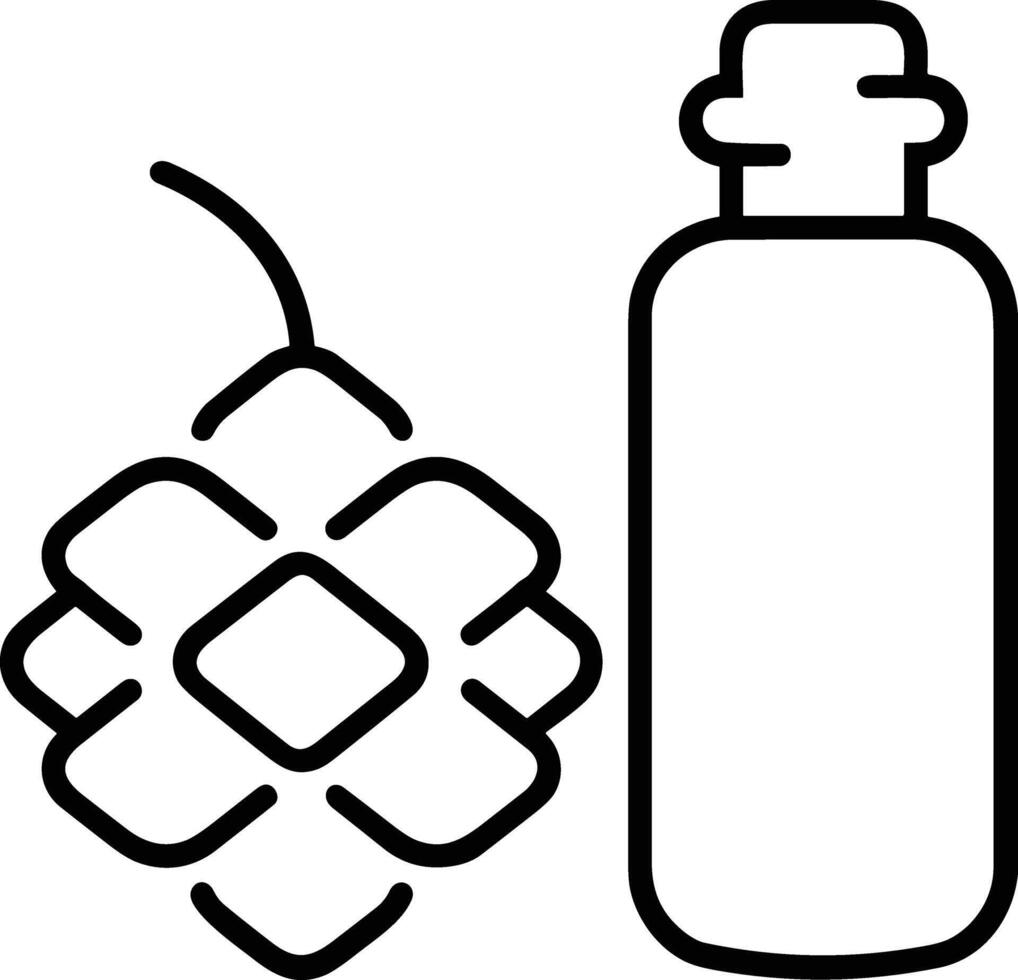 Bottle drink icon symbol image. Illustration of the drink water bottle glass design image vector