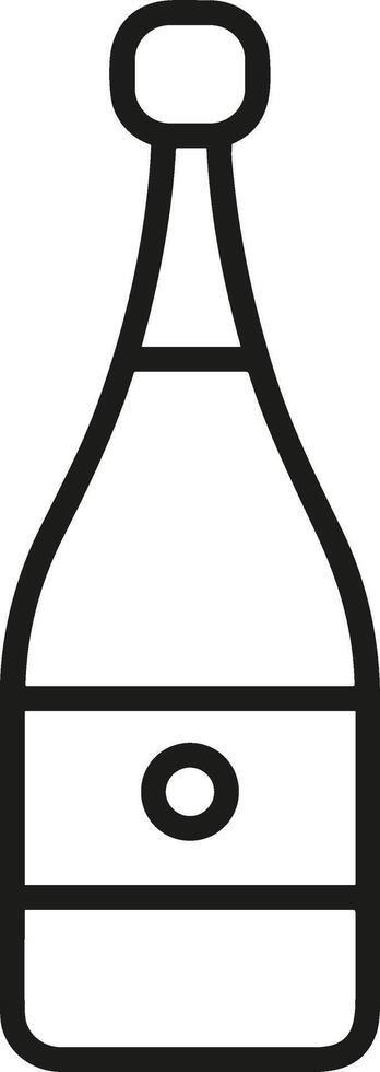 Bottle drink icon symbol image. Illustration of the drink water bottle glass design image vector