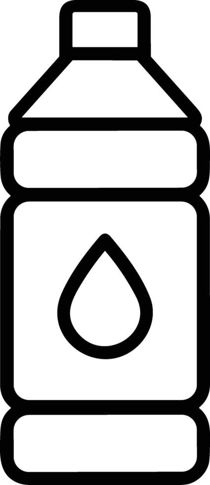 Bottle drink icon symbol image. Illustration of the drink water bottle glass design image vector