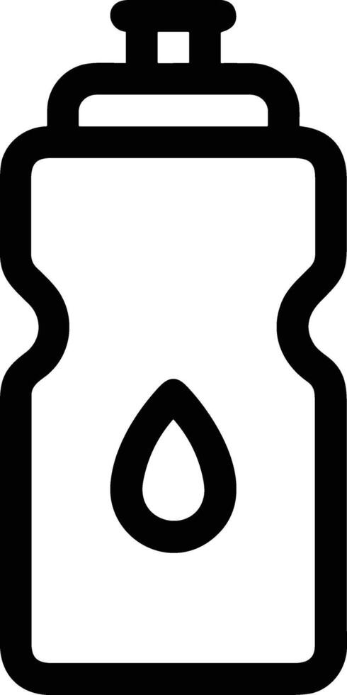 Bottle drink icon symbol image. Illustration of the drink water bottle glass design image vector