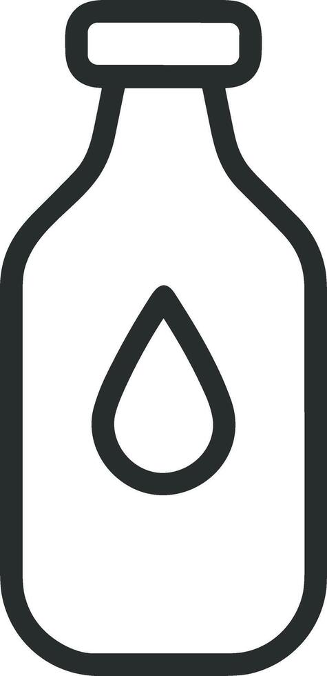 Bottle drink icon symbol image. Illustration of the drink water bottle glass design image vector