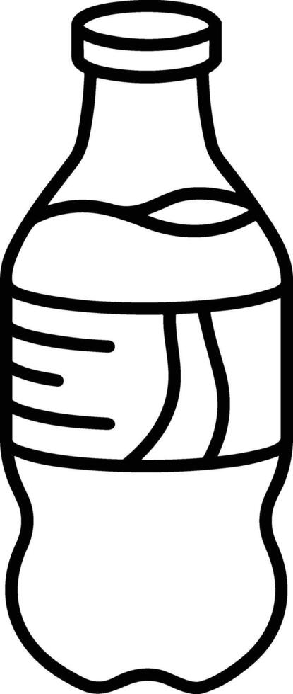 Bottle drink icon symbol image. Illustration of the drink water bottle glass design image vector