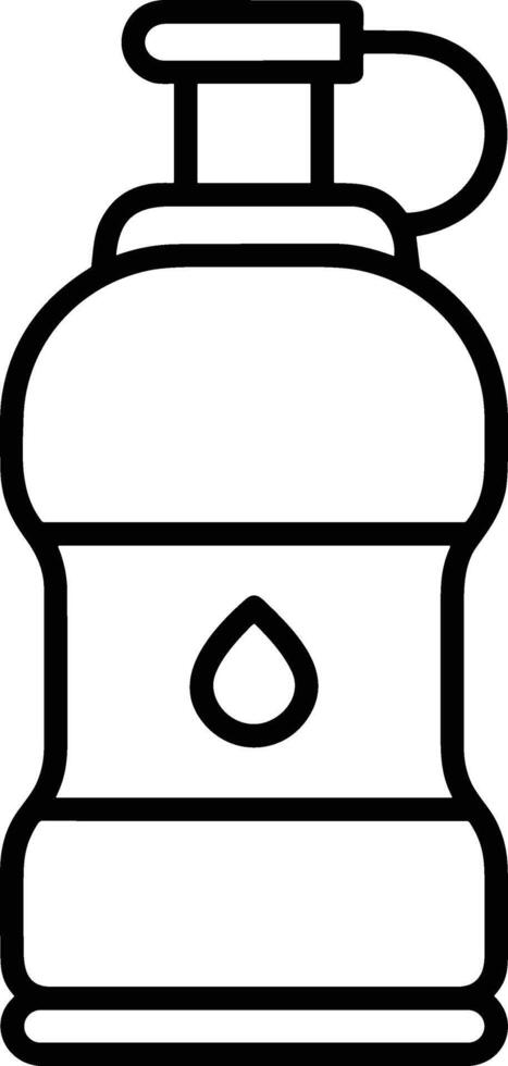 Bottle drink icon symbol image. Illustration of the drink water bottle glass design image vector