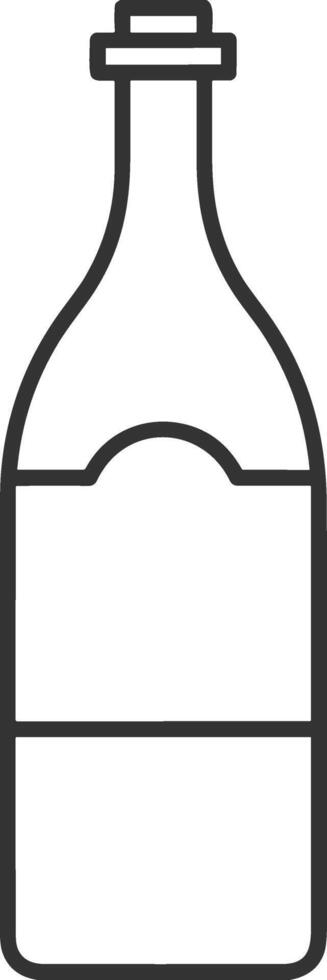 Bottle drink icon symbol image. Illustration of the drink water bottle glass design image vector