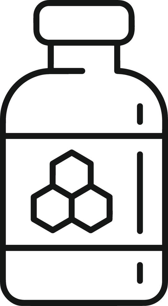 Bottle drink icon symbol image. Illustration of the drink water bottle glass design image vector