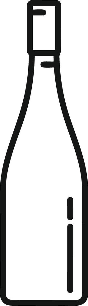 Bottle drink icon symbol image. Illustration of the drink water bottle glass design image vector