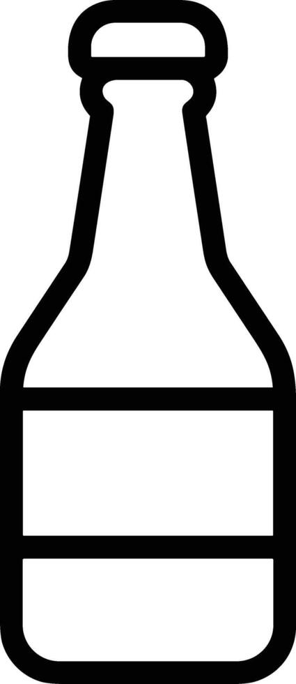 Bottle drink icon symbol image. Illustration of the drink water bottle glass design image vector