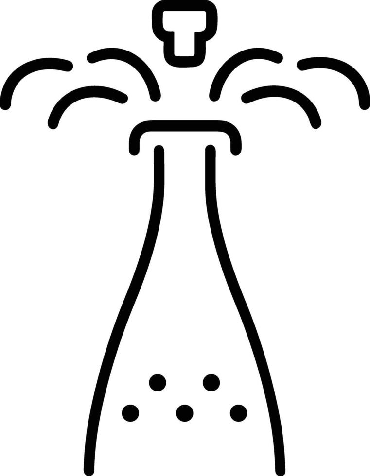 Bottle drink icon symbol image. Illustration of the drink water bottle glass design image vector