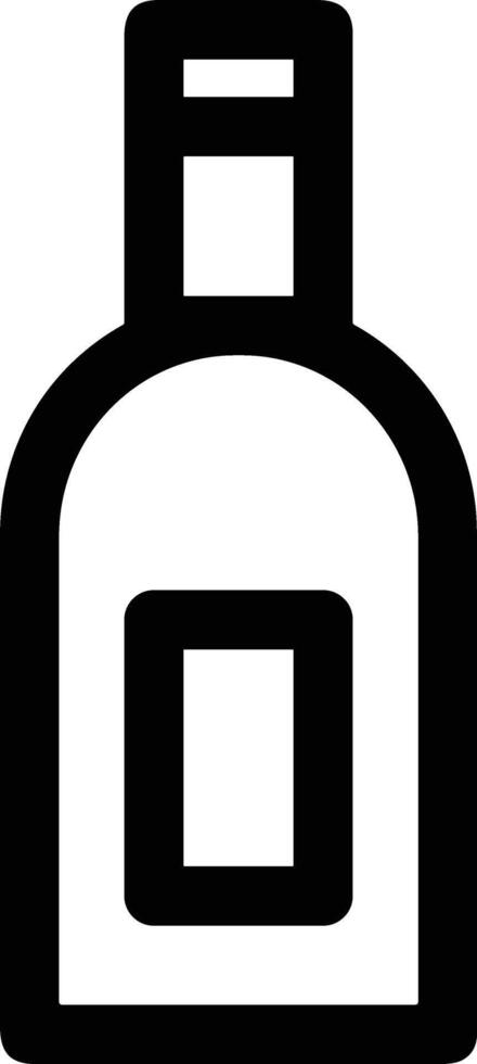 Bottle drink icon symbol image. Illustration of the drink water bottle glass design image vector