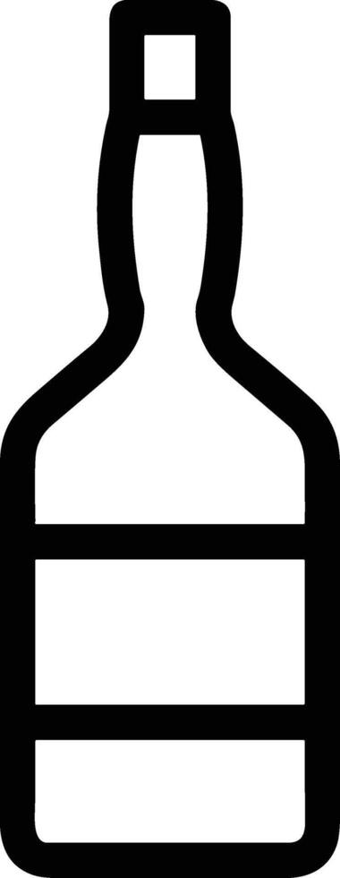 Bottle drink icon symbol image. Illustration of the drink water bottle glass design image vector