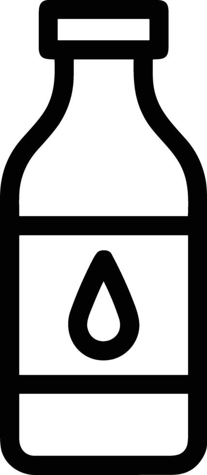 Bottle drink icon symbol image. Illustration of the drink water bottle glass design image vector