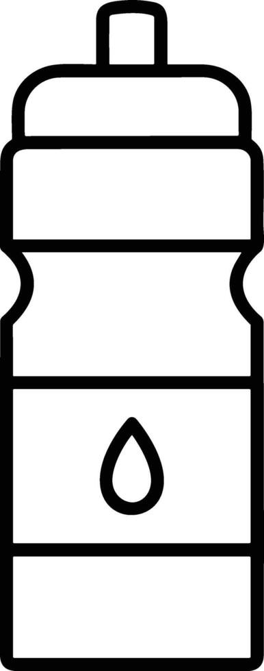 Bottle drink icon symbol image. Illustration of the drink water bottle glass design image vector
