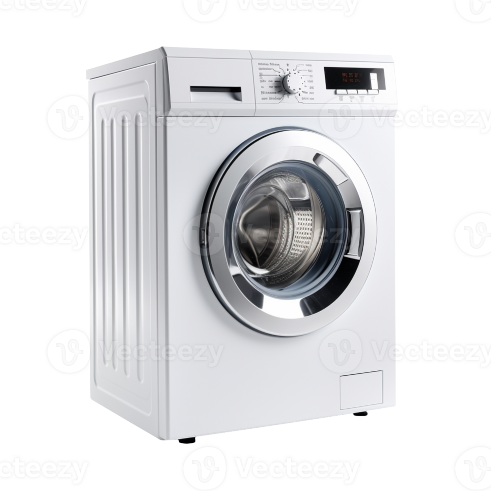 Washing machine isolated on transparent background png