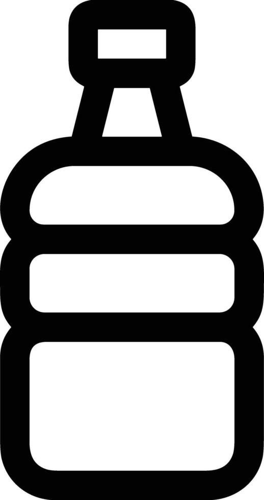 Bottle drink icon symbol image. Illustration of the drink water bottle glass design image vector