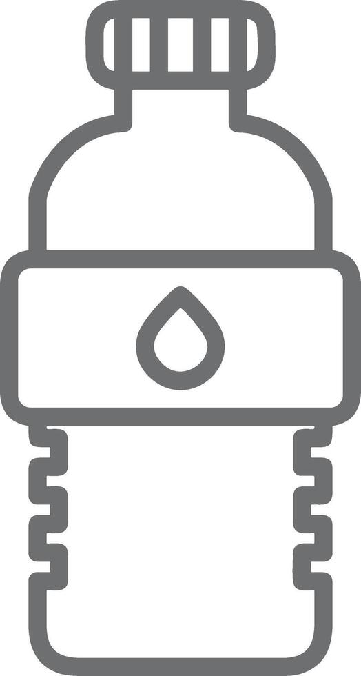 Bottle drink icon symbol image. Illustration of the drink water bottle glass design image vector