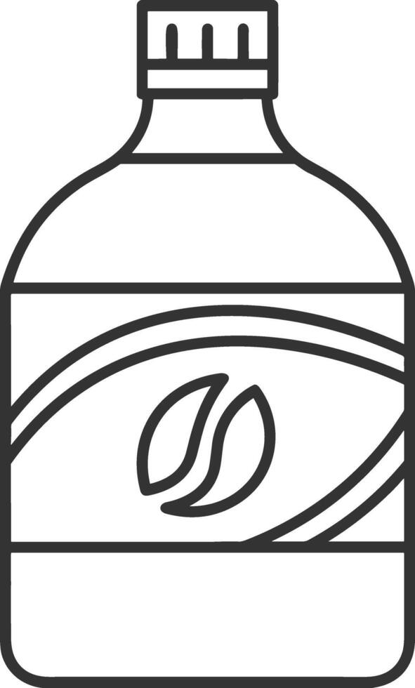 Bottle drink icon symbol image. Illustration of the drink water bottle glass design image vector