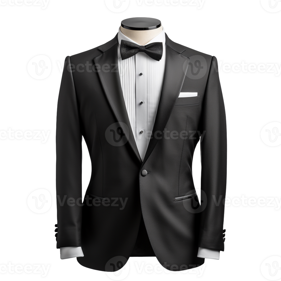 Tuxedo isolated on transparent background png