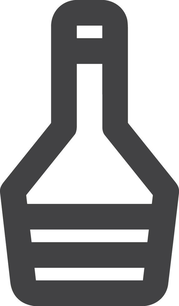 Bottle drink icon symbol image. Illustration of the drink water bottle glass design image vector