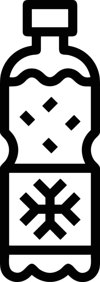 Bottle drink icon symbol image. Illustration of the drink water bottle glass design image vector