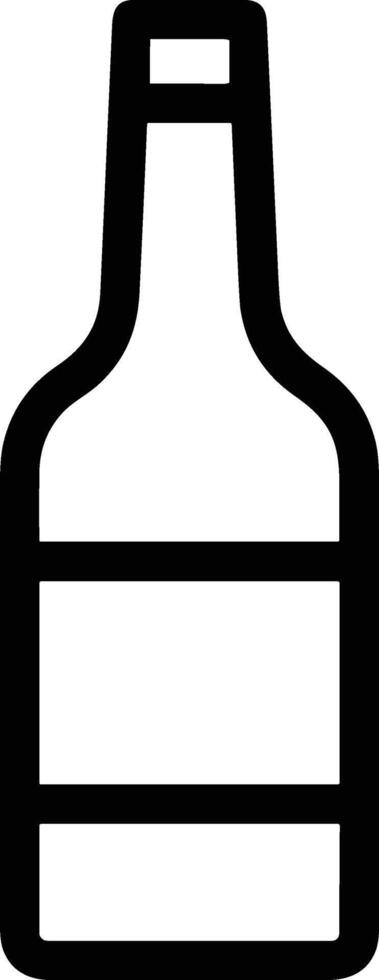 Bottle drink icon symbol image. Illustration of the drink water bottle glass design image vector