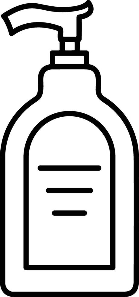 Bottle drink icon symbol image. Illustration of the drink water bottle glass design image vector