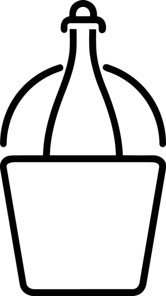 Bottle drink icon symbol image. Illustration of the drink water bottle glass design image vector