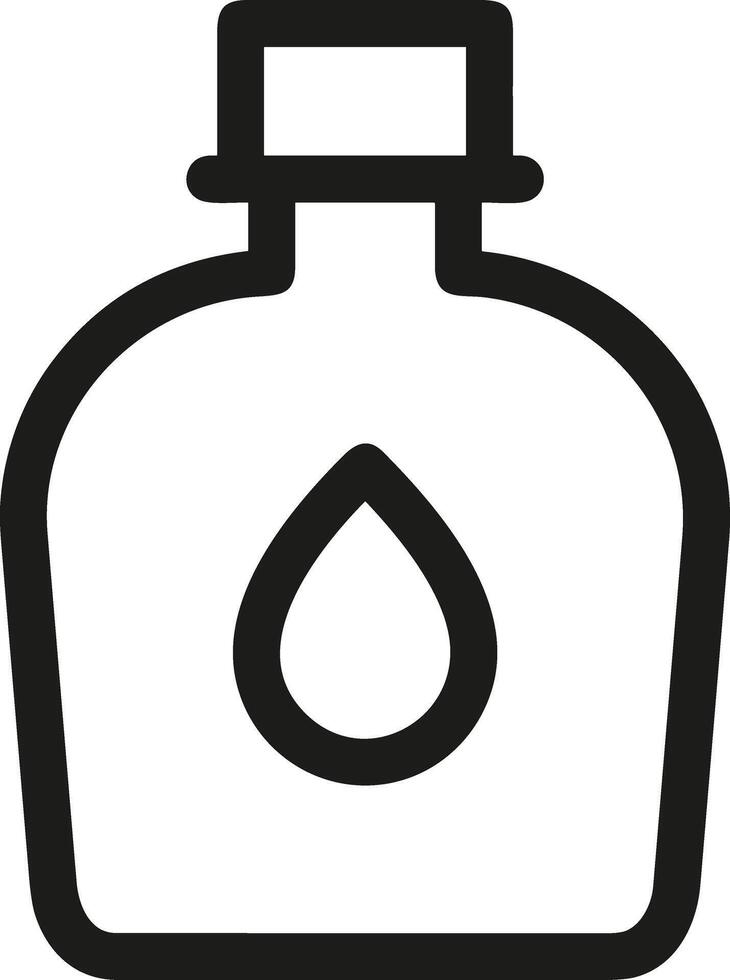 Bottle drink icon symbol image. Illustration of the drink water bottle glass design image vector