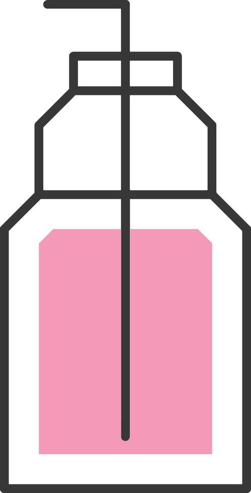 Bottle drink icon symbol image. Illustration of the drink water bottle glass design image vector