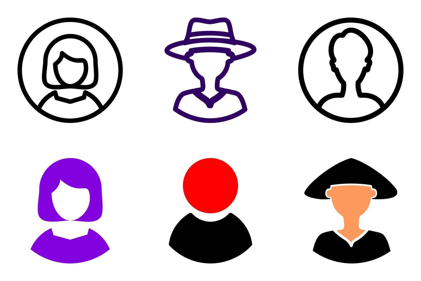 my account icon is one of the important menus on websites that serve subscriptions vector