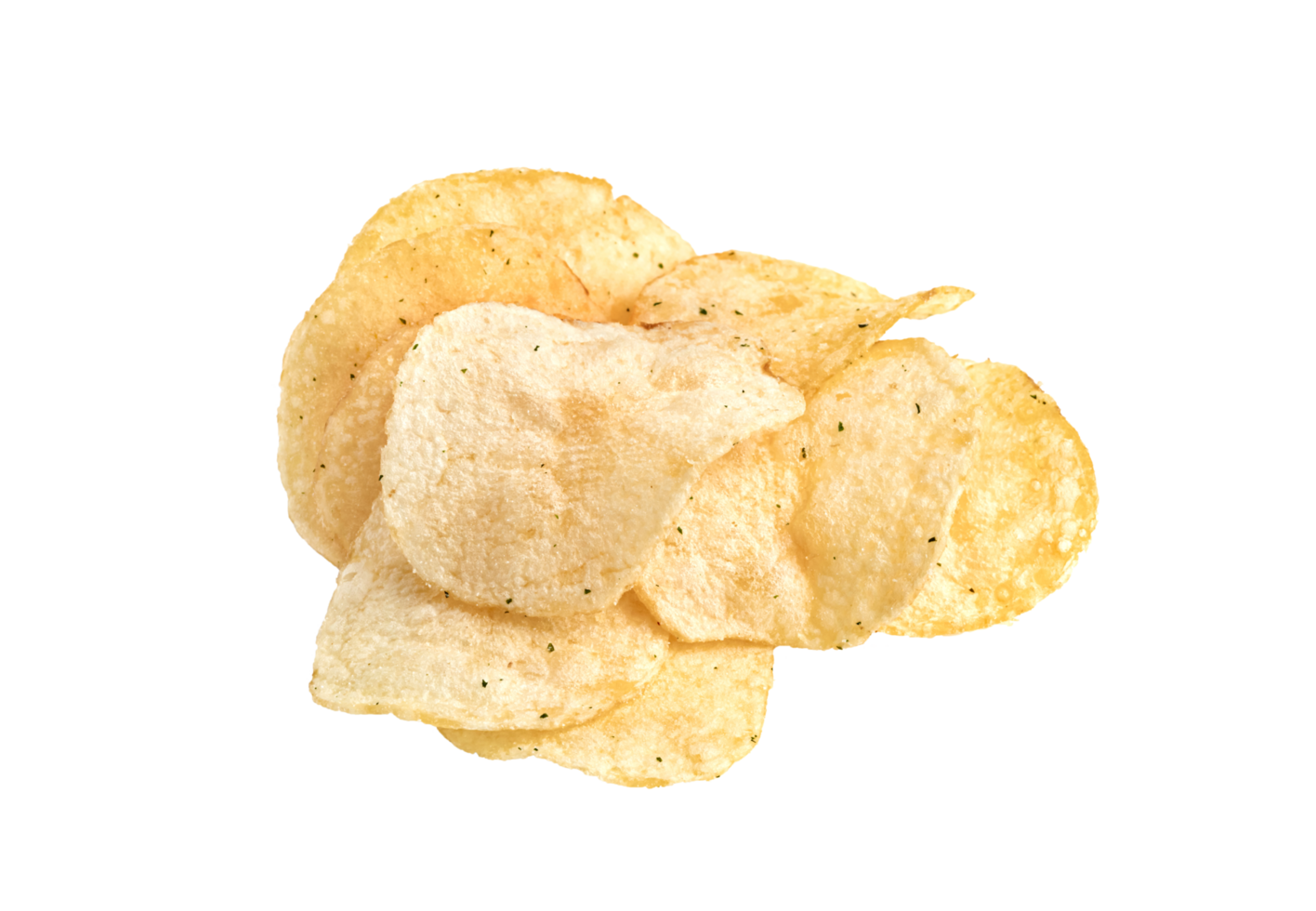 potato chips isolated png