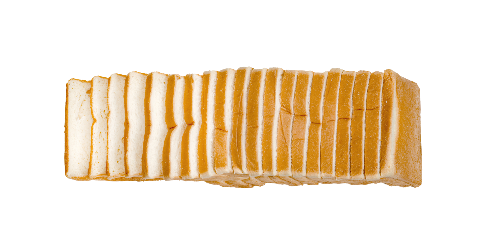 Sliced bread isolated png