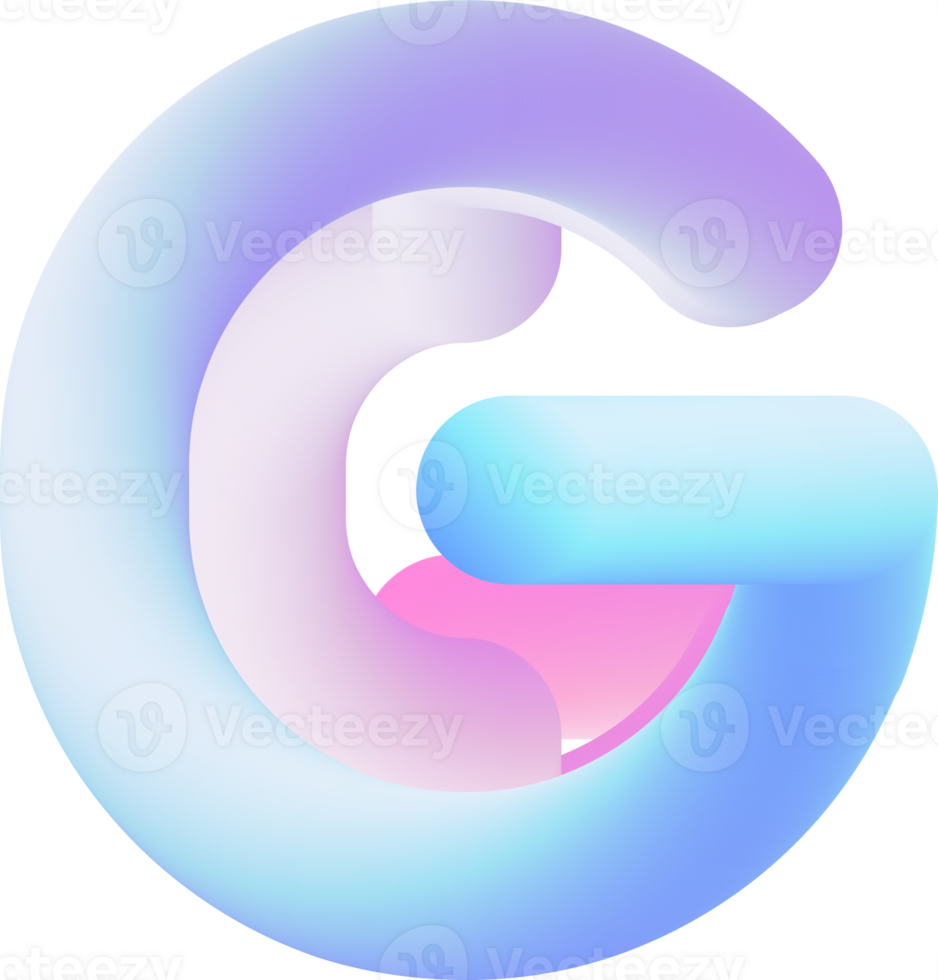 3D Lettering G png