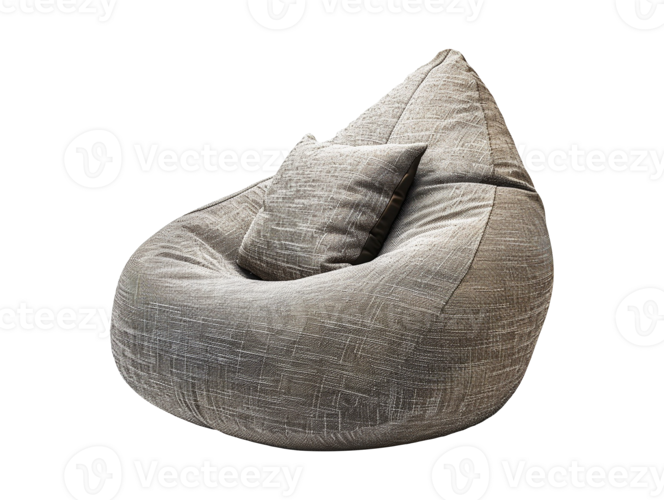 Modern bean bag chair isolated 45832606 PNG