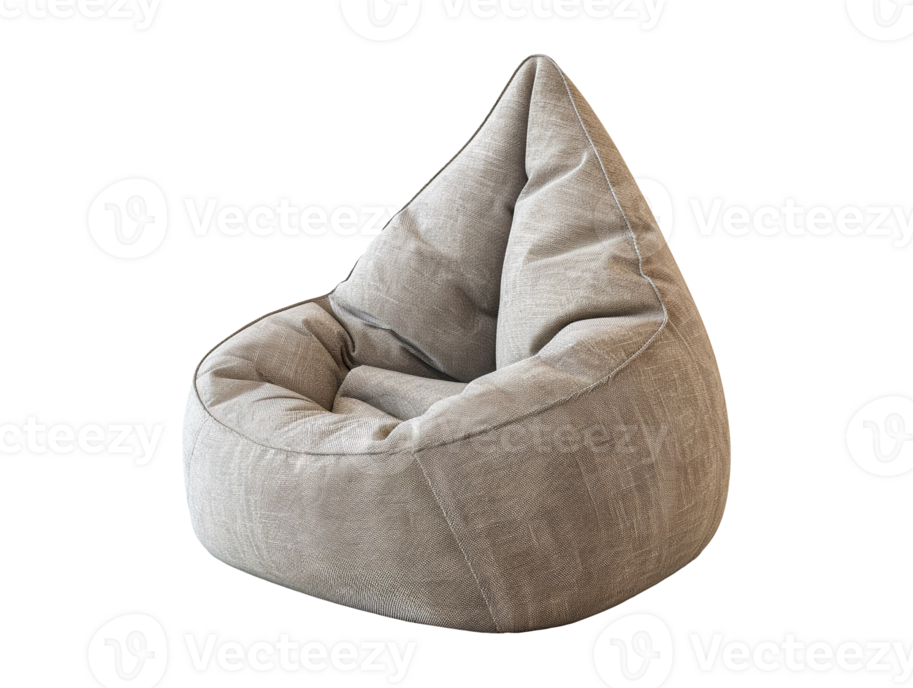 Modern bean bag chair isolated 45832645 PNG