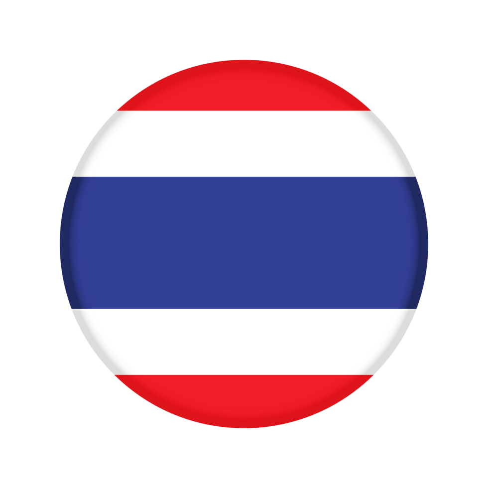 Round flag of Thailand png