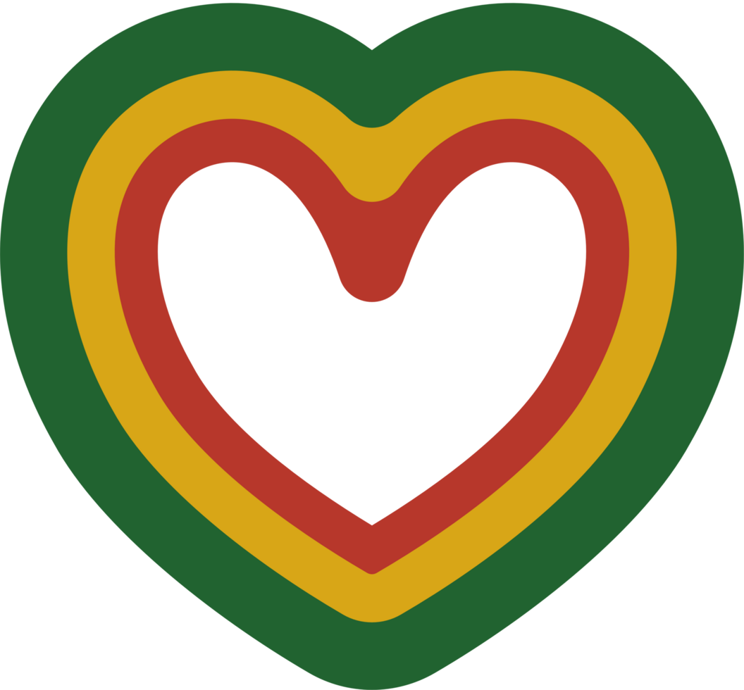 red green yellow juneteenth theme decorative illustration png